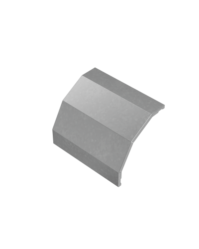 Крышка внешнего вертикального угла 90 гр. 300 мм ПЛЮС КМ-Профиль (KVLplus90-300) в Хасавюрте Аксессуары для лотков Pintop.ru