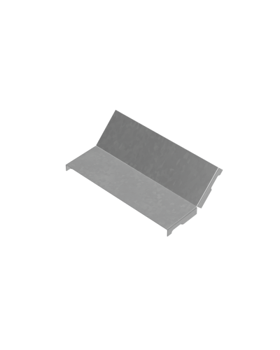 Крышка внутреннего вертикального угла 45 гр. 200 мм ПЛЮС КМ-Профиль (KNLplus45-200) в Хасавюрте Аксессуары для лотков Pintop.ru