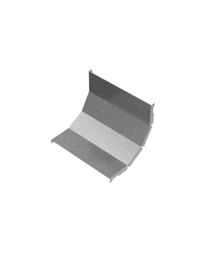 Крышка внутреннего вертикального угла 90 гр. 200 мм ПЛЮС КМ-Профиль (KNLplus90-200) в Хасавюрте Аксессуары для лотков Pintop.ru