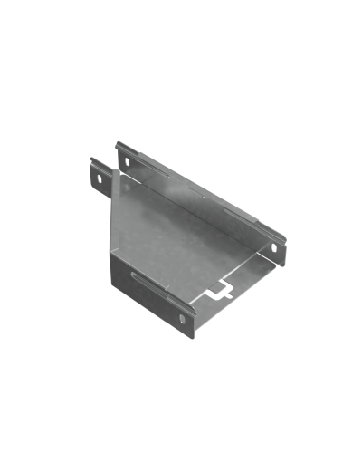 Переходник правый 50х50-150 мм ПЛЮС КМ-Профиль (PDplus50-50-150-R) в Хасавюрте Аксессуары для лотков Pintop.ru