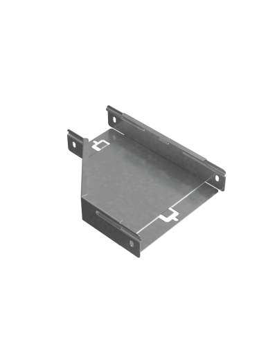 Переходник правый 50х100-200 мм ПЛЮС КМ-Профиль (PDplus50-100-200-R) в Хасавюрте Аксессуары для лотков Pintop.ru