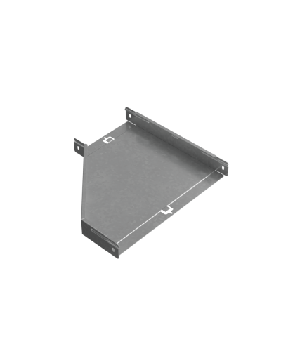 Переходник правый 50х200-400 мм ПЛЮС КМ-Профиль (PDplus50-200-400-R) в Хасавюрте Аксессуары для лотков Pintop.ru