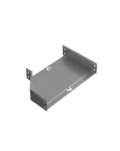 Переходник правый 80х300-400 мм ПЛЮС HD КМ-Профиль (PDplus80-300-400-R HD) в Хасавюрте Аксессуары для лотков Pintop.ru