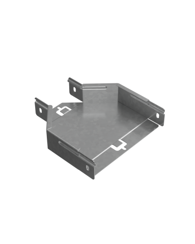 Переходник центральный 50х100-200 мм ПЛЮС КМ-Профиль (PDplus50-100-200-C) в Хасавюрте Аксессуары для лотков Pintop.ru