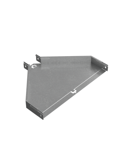 Переходник центральный 50х100-500 мм ПЛЮС HD85 КМ-профиль (PDplus50-100-500-C HD85) в Хасавюрте Аксессуары для лотков Pintop.ru