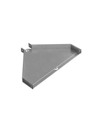 Переходник центральный 50х100-600 мм ПЛЮС INOX304 КМ-Профиль (PDplus50-100-600-C INOX304) в Хасавюрте Аксессуары для лотков Pintop.ru