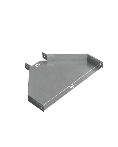 Переходник центральный 50х150-500 мм ПЛЮС INOX304 КМ-Профиль (PDplus50-150-500-C INOX304) в Хасавюрте Аксессуары для лотков Pintop.ru