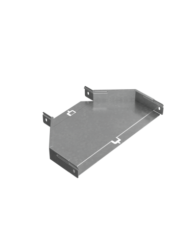 Переходник центральный 50х200-400 мм ПЛЮС КМ-Профиль (PDplus50-200-400-C) в Хасавюрте Аксессуары для лотков Pintop.ru