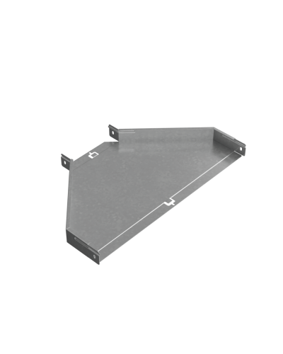 Переходник центральный 50х200-600 мм ПЛЮС КМ-Профиль (PDplus50-200-600-C) в Хасавюрте Аксессуары для лотков Pintop.ru