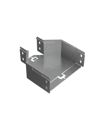 Переходник центральный 80х100-200 мм ПЛЮС КМ-Профиль (PDplus80-100-200-C) в Хасавюрте Аксессуары для лотков Pintop.ru