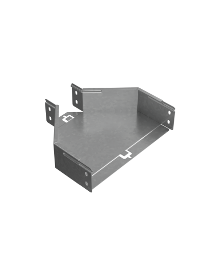 Переходник центральный 80х100-300 мм ПЛЮС INOX304 КМ-Профиль (PDplus80-100-300-C INOX304) в Хасавюрте Аксессуары для лотков Pintop.ru