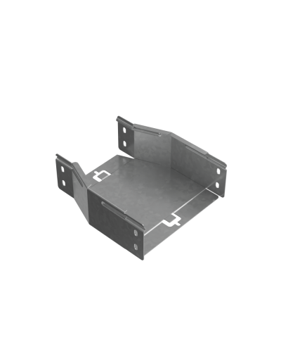 Переходник центральный 80х150-200 мм ПЛЮС HD85 КМ-профиль (PDplus80-150-200-C HD85) в Хасавюрте Аксессуары для лотков Pintop.ru