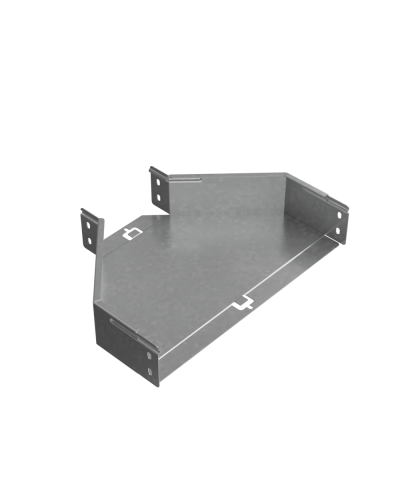 Переходник центральный 80х150-400 мм ПЛЮС INOX304 КМ-Профиль (PDplus80-150-400-C INOX304) в Хасавюрте Аксессуары для лотков Pintop.ru