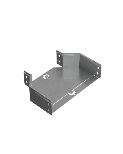 Переходник центральный 80х200-300 мм ПЛЮС КМ-Профиль (PDplus80-200-300-C) в Хасавюрте Аксессуары для лотков Pintop.ru