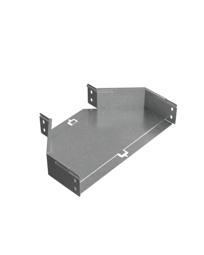 Переходник центральный 80х200-400 мм ПЛЮС INOX304 КМ-Профиль (PDplus80-200-400-C INOX304) в Хасавюрте Аксессуары для лотков Pintop.ru