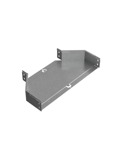 Переходник центральный 80х300-500 мм ПЛЮС HD85 КМ-профиль (PDplus80-300-500-C HD85) в Хасавюрте Аксессуары для лотков Pintop.ru