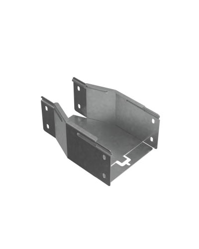 Переходник центральный 100х100-150 мм ПЛЮС HD85 КМ-профиль (PDplus100-100-150-C HD85) в Хасавюрте Аксессуары для лотков Pintop.ru