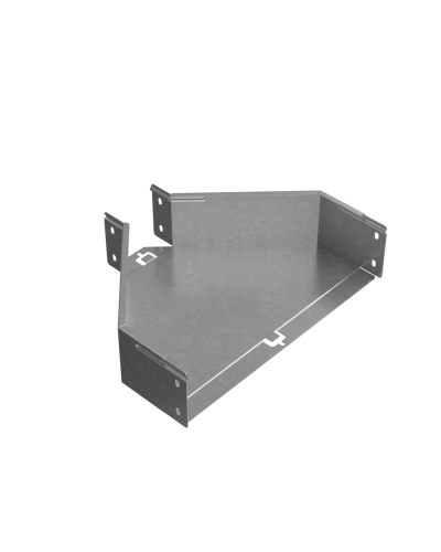 Переходник центральный 100х100-400 мм ПЛЮС INOX304 КМ-Профиль (PDplus100-100-400-C INOX304) в Хасавюрте Аксессуары для лотков Pintop.ru