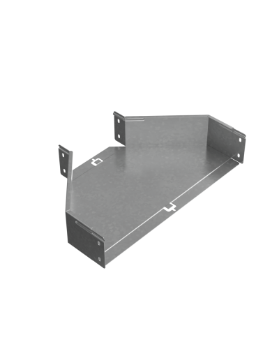 Переходник центральный 100х200-500 мм ПЛЮС КМ-Профиль (PDplus100-200-500-C) в Хасавюрте Аксессуары для лотков Pintop.ru