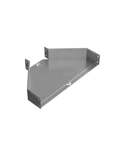 Переходник центральный 100х200-600 мм ПЛЮС INOX304 КМ-Профиль (PDplus100-200-600-C INOX304) в Хасавюрте Аксессуары для лотков Pintop.ru