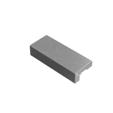 Переходник по высоте 50-80х150 мм "ПЛЮС" INOX304 КМ-Профиль (PDHplus50-80-150 INOX304)