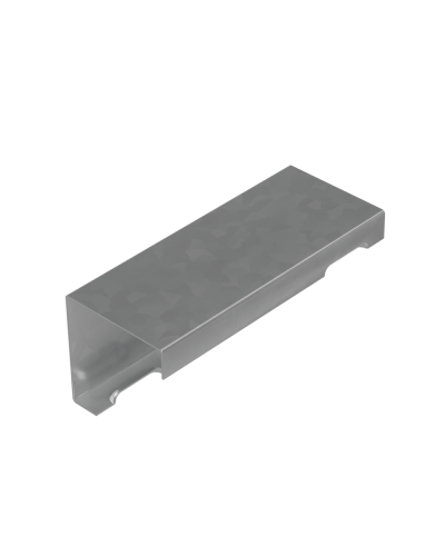 Крышка поворота лотка по оси по часовой стрелке 50 мм ПЛЮС HD85 КМ-профиль (KPORplus50 HD85) в Хасавюрте Аксессуары для лотков Pintop.ru