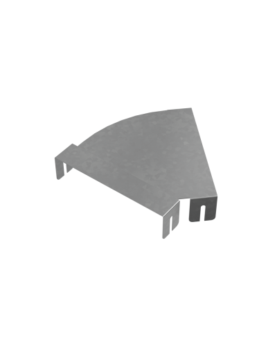 Крышка горизонтально-изменяемого угла 0-45 гр. 500 мм ПЛЮС КМ-Профиль (KIGLplus500) в Хасавюрте Аксессуары для лотков Pintop.ru