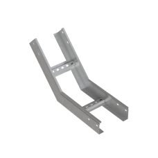 Угол лестничный вертикальный внутренний 45 гр. 80х500х1,2 мм HD N КМ-профиль (LNL45-80-500-1.2 HD N)