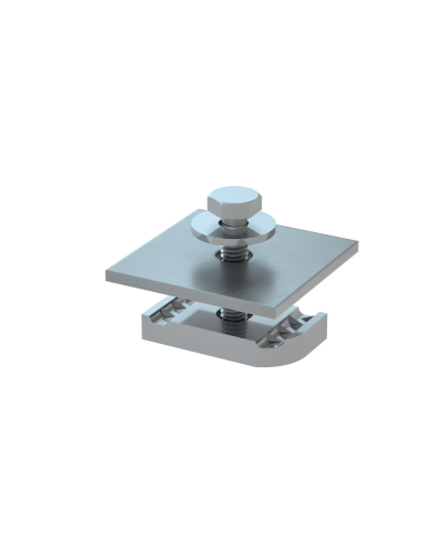 Прижим лестничного лотка к страт-профилю HD КМ-Профиль (STPR HD) в Хасавюрте Аксессуары для лотков Pintop.ru