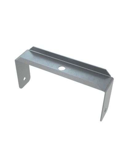 Скоба для подвеса на шпильке 150 мм INOX304 КМ-Профиль (SPS150 INOX304) в Хасавюрте Держатели, клипсы, скобы Pintop.ru