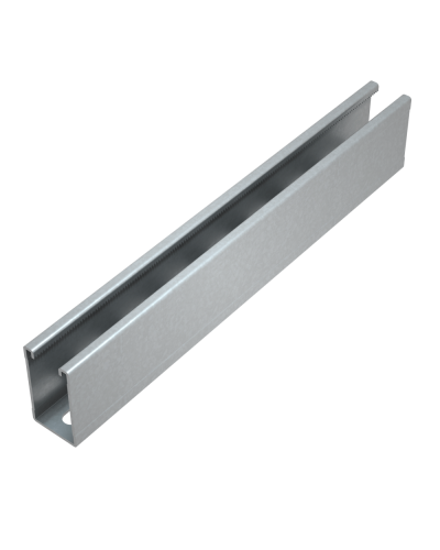 Страт-профиль 41х72 L200 мм s:2,5 КМ-Профиль (STPU41-72-200) в Хасавюрте Аксессуары для лотков Pintop.ru