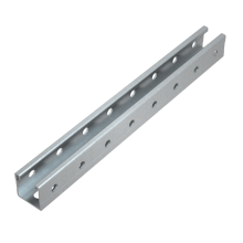 Страт-профиль 41х41 L2400 мм s:1,5 (тройная перфорация) КМ-Профиль (STP41-41-2400 3P)