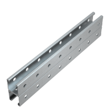 Страт-профиль двойной 41х41 L2600 мм s:1,5 (тройная перфорация) HD КМ-Профиль (2STP41-41-2600 3P HD)