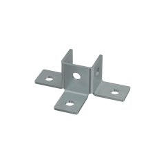 Пластина угловая тройная короткая КМ-профиль (3USG2)