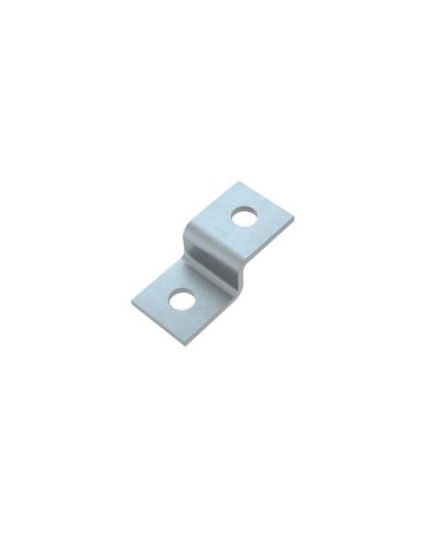 Пластина Z-образная 41х21 мм (2 отверстия) HD КМ-Профиль (PUZ-21 HD) в Хасавюрте Аксессуары для лотков Pintop.ru