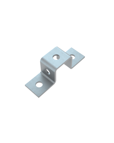 Прямоугольная скоба для страт-профиля 41х41 мм HD КМ-Профиль (PS41-41 HD) в Хасавюрте Держатели, клипсы, скобы Pintop.ru