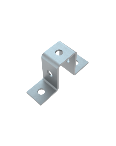 Прямоугольная скоба для страт-профиля 41х72 мм HD85 КМ-профиль (PS41-72 HD85) в Хасавюрте Держатели, клипсы, скобы Pintop.ru