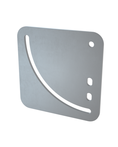 Пластина поворотная универсальная КМ-Профиль (PPU) в Хасавюрте Аксессуары для лотков Pintop.ru