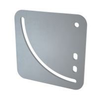 Пластина поворотная универсальная HD85 КМ-профиль (PPU HD85)