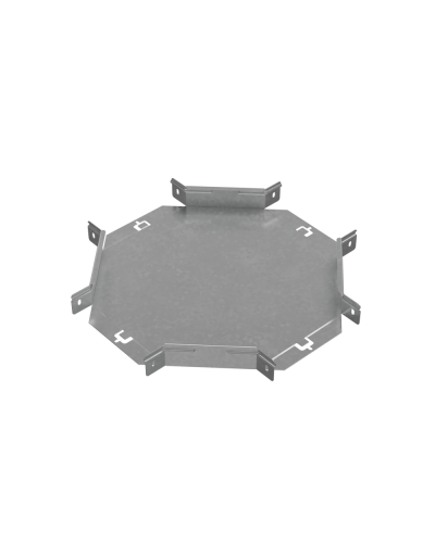 Х-разветвитель 50х200 мм ПЛЮС КМ-Профиль (XDplus50-200) в Хасавюрте Аксессуары для лотков Pintop.ru