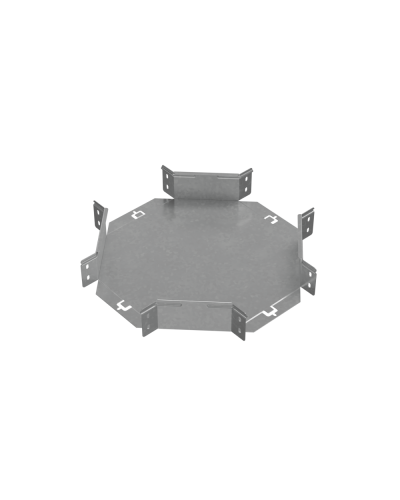 Х-разветвитель 80х200 мм ПЛЮС КМ-Профиль (XDplus80-200) в Хасавюрте Аксессуары для лотков Pintop.ru