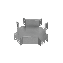 Х-разветвитель 100х100 мм "ПЛЮС" HD85 КМ-профиль (XDplus100-100 HD85)