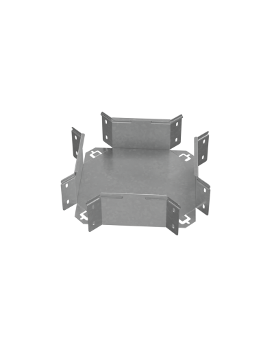 Х-разветвитель 100х100 мм ПЛЮС HD85 КМ-профиль (XDplus100-100 HD85) в Хасавюрте Аксессуары для лотков Pintop.ru