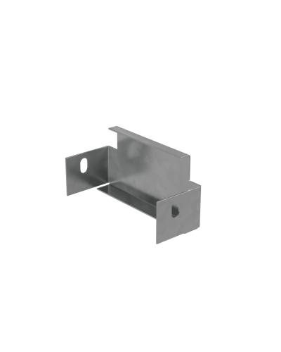 Заглушка лотка 50х150 мм ПЛЮС INOX304 КМ-Профиль (ZUplus50-150 INOX304) в Хасавюрте Аксессуары для лотков Pintop.ru