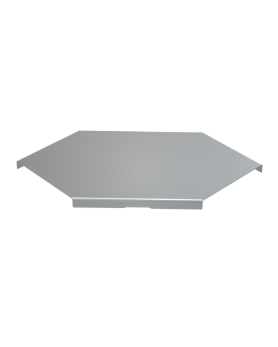 Крышка горизонтального угла 90 гр. 300 мм КМ-Профиль (KGL90-300) в Хасавюрте Аксессуары для лотков Pintop.ru