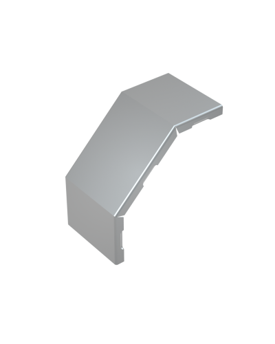 Крышка внешнего вертикального угла 90 гр. 300 мм КМ-Профиль (KVL90-300) в Хасавюрте Аксессуары для лотков Pintop.ru