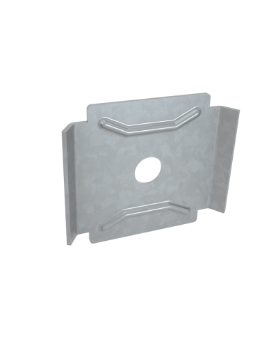 Фиксатор площадка INOX304 КМ-Профиль (FP INOX304) в Хасавюрте Аксессуары для лотков Pintop.ru