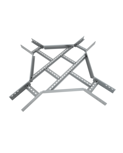 Х-разветвитель лестничный 100х300х1,5 мм HD КМ-Профиль (LXD100-300-1.5 HD) в Хасавюрте Аксессуары для лотков Pintop.ru