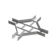 Х-разветвитель лестничный 100х100х1,5 мм HD N КМ-профиль (LXD100-100-1.5 HD N)