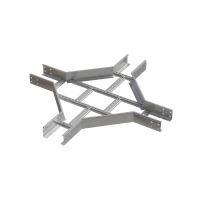 Х-разветвитель лестничный 100х100х1,2 мм N КМ-профиль (LXD100-100-1.2 N)